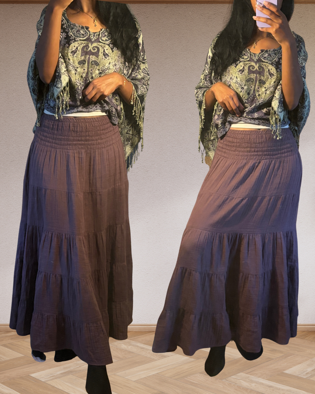 Amethyst Maxi Skirt