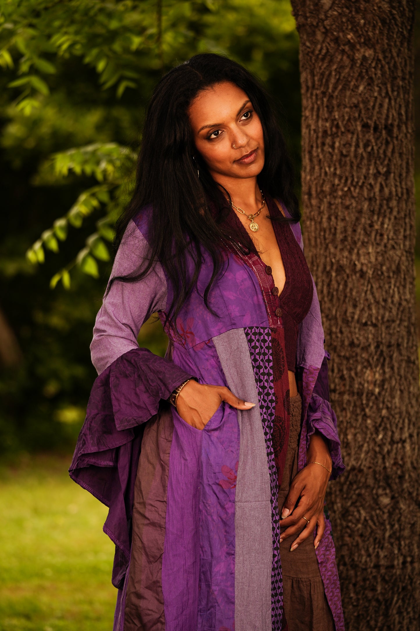 Solstice Patchwork Kimono