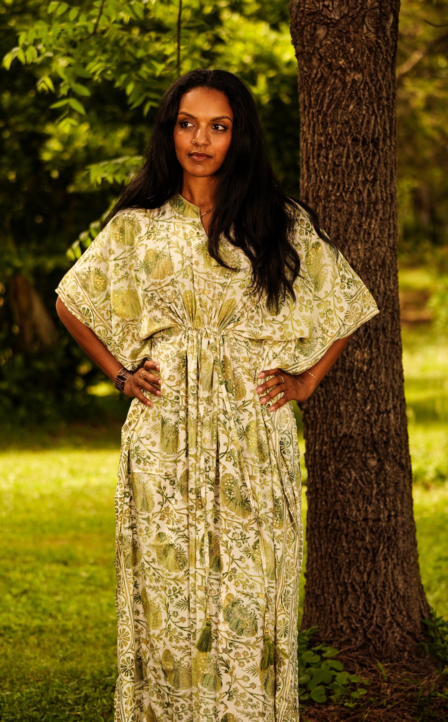 Recycled Silk Kaftan