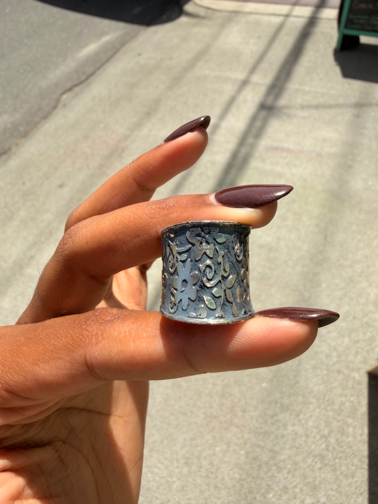 Patina Cuff Ring
