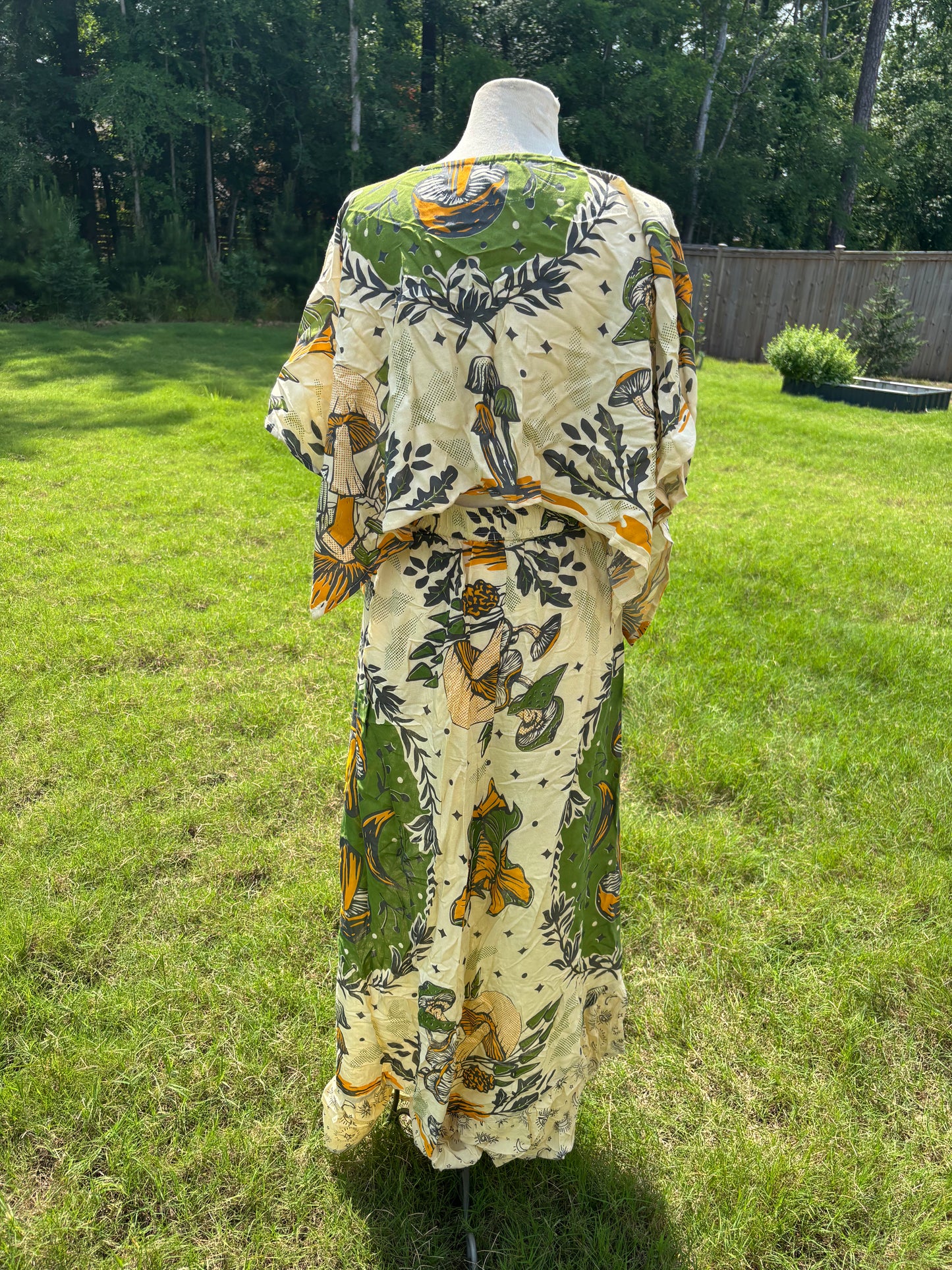Mycelial Maxi Skirt