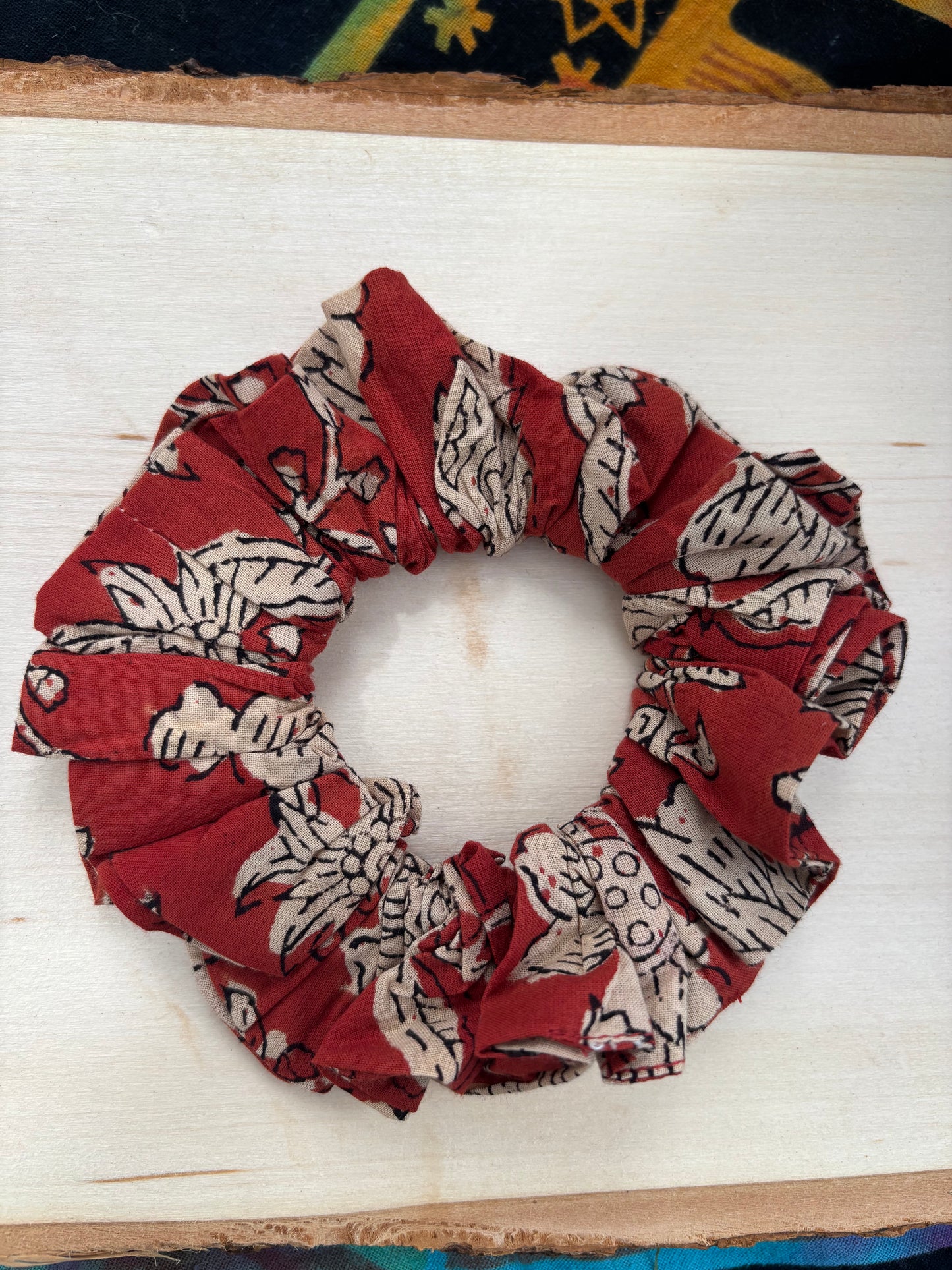 Naturally Dyed Scrunchies