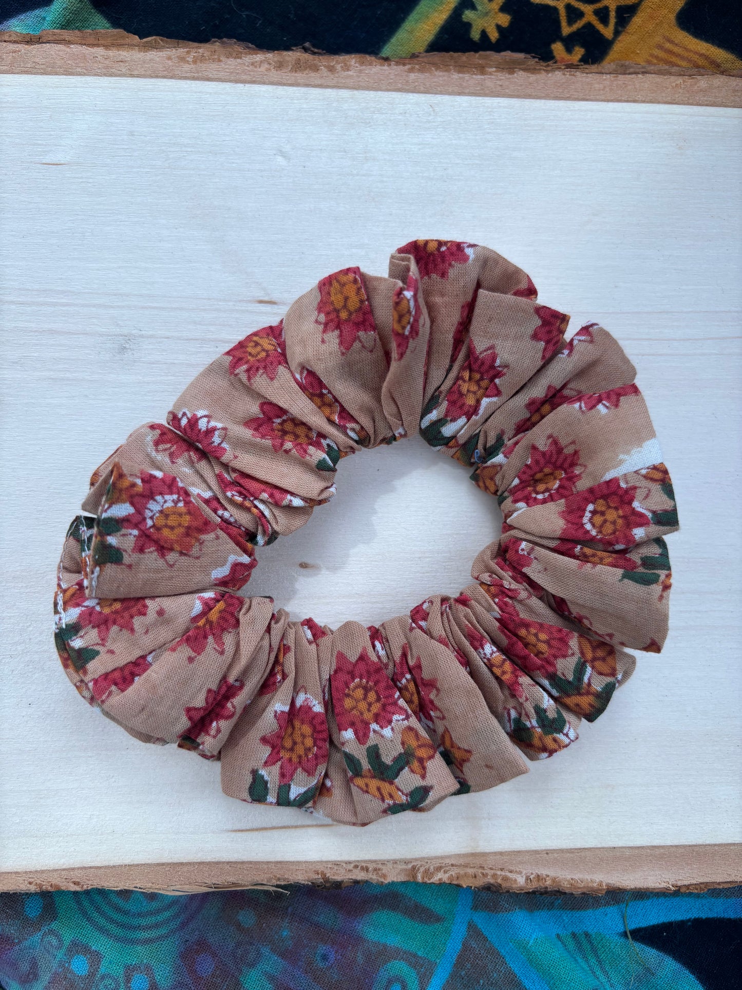 Naturally Dyed Scrunchies