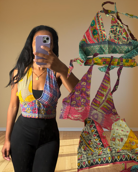 Kantha Knot Halter