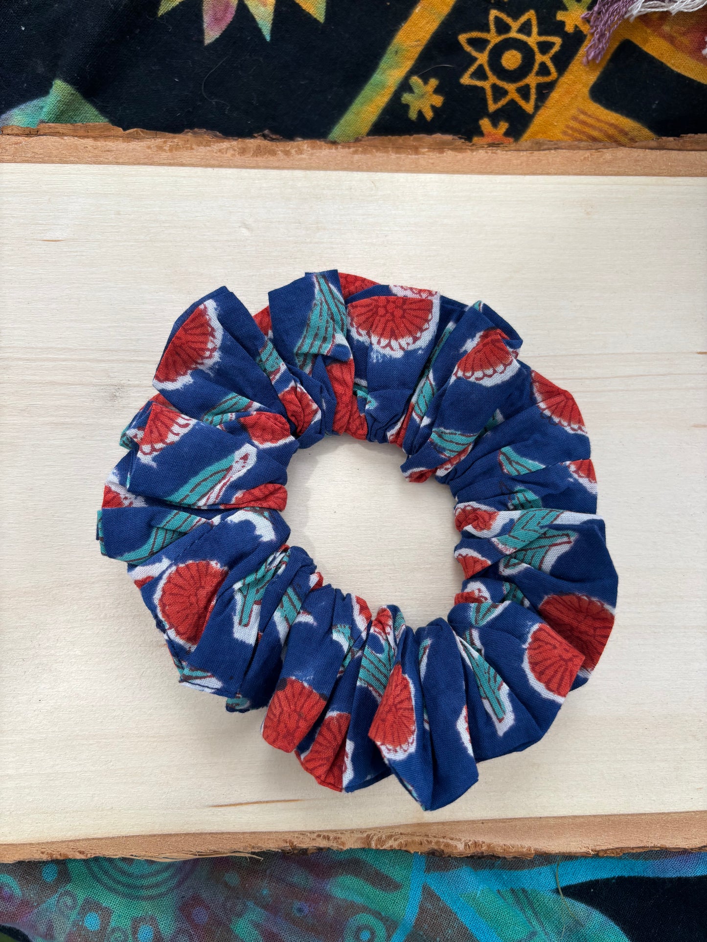 Naturally Dyed Scrunchies