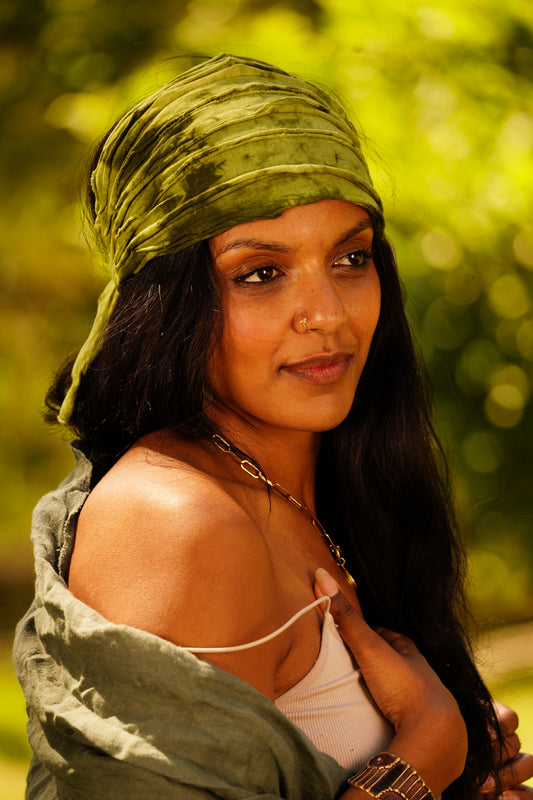 Tie-Back Cotton Headband