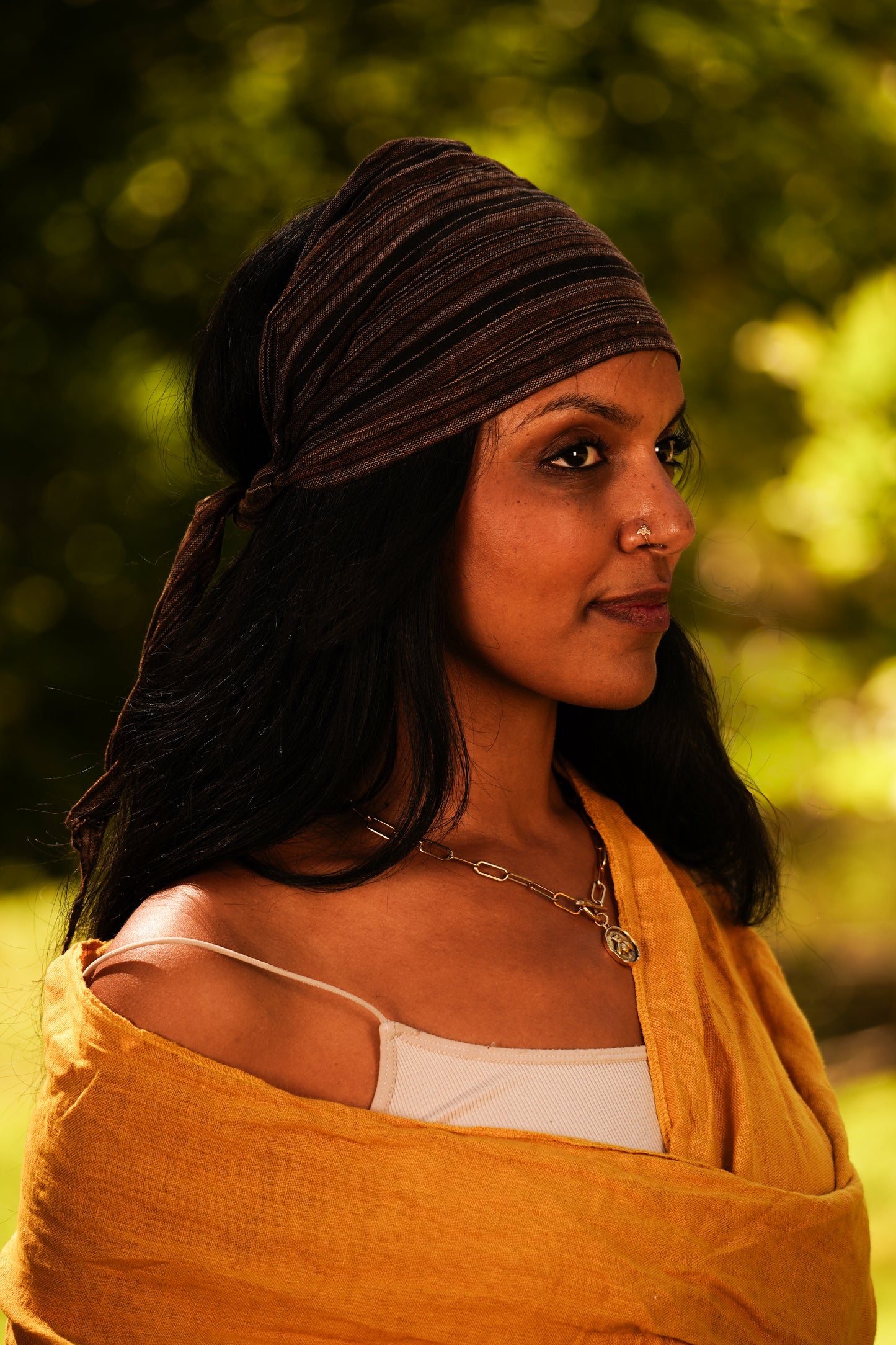 Tie-Back Cotton Headband