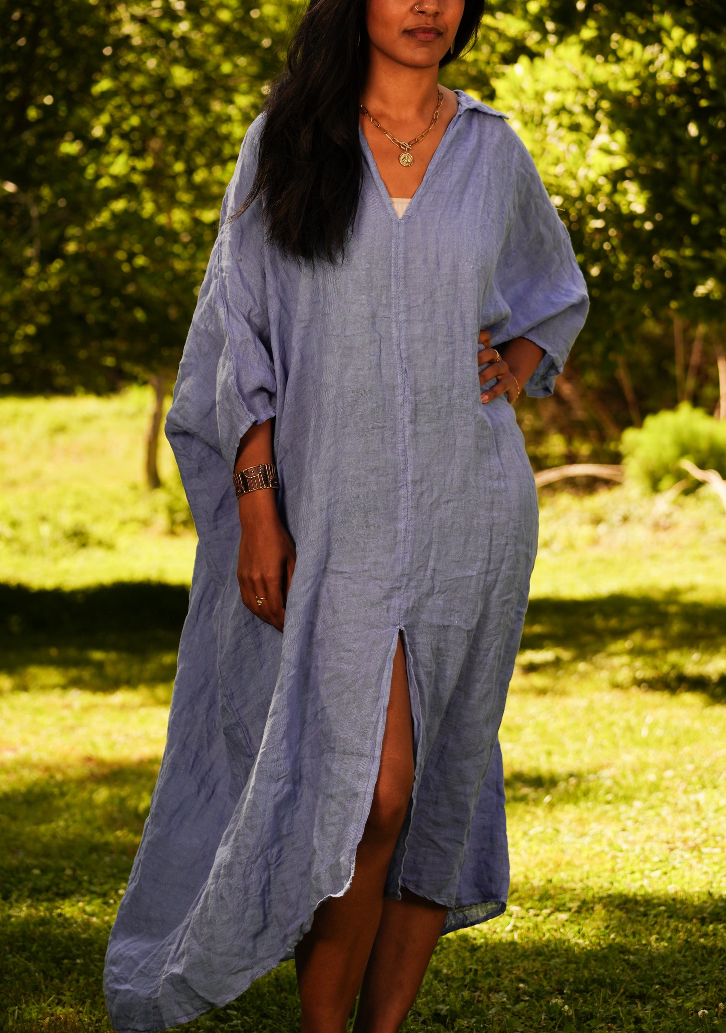 Linen Oversized Kaftan