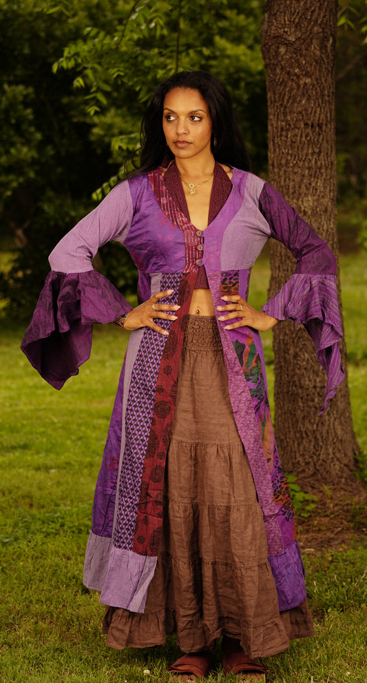 Solstice Patchwork Kimono