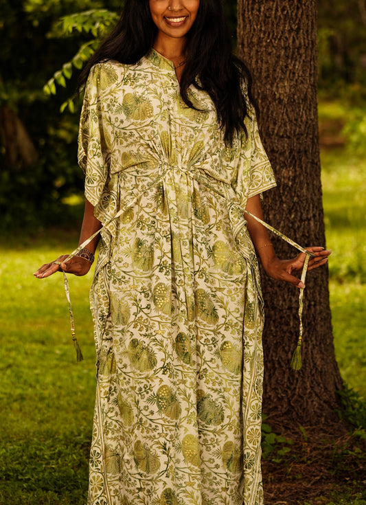 Recycled Silk Kaftan