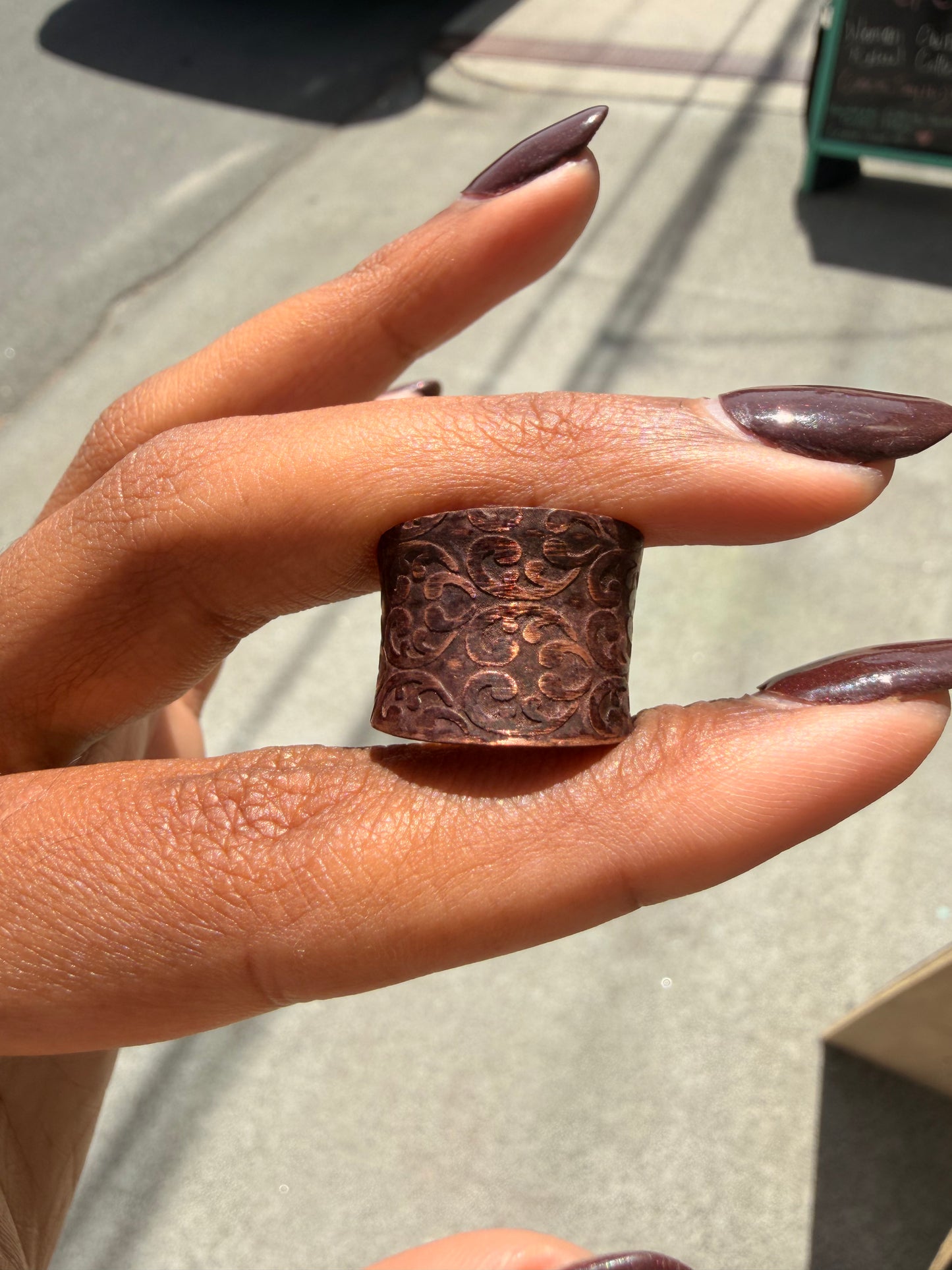 Patina Cuff Ring