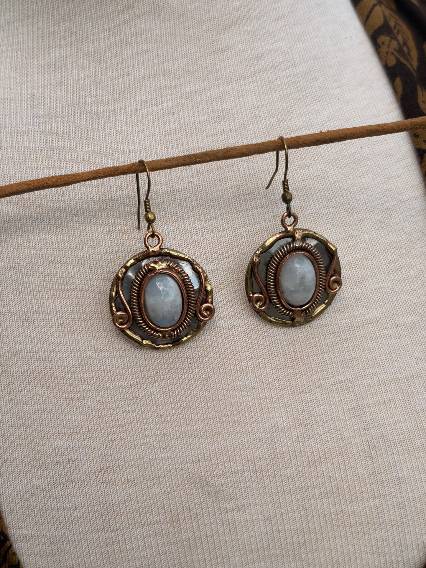 Mixed Metal Earrings