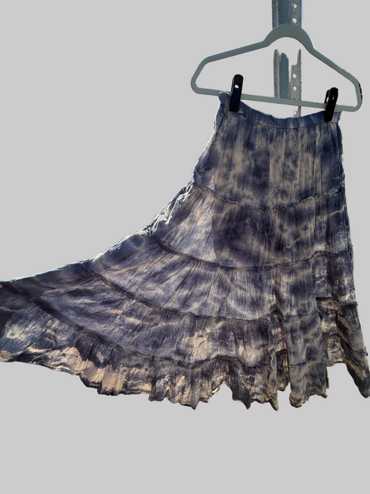 Tie Dye Cotton Skirt