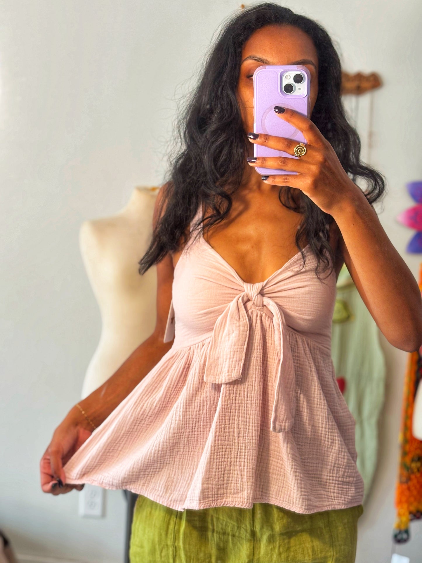 Willow Bow Tie Top