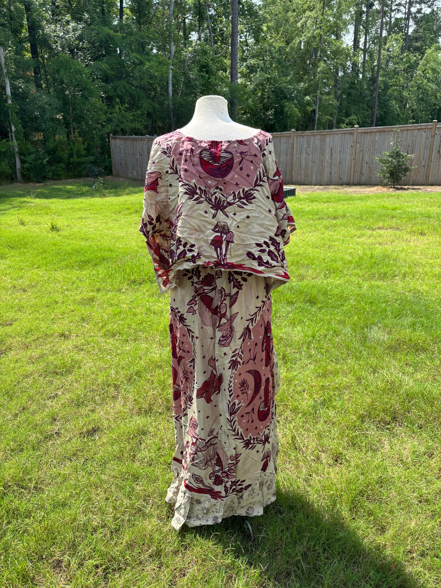Mycelial Maxi Skirt