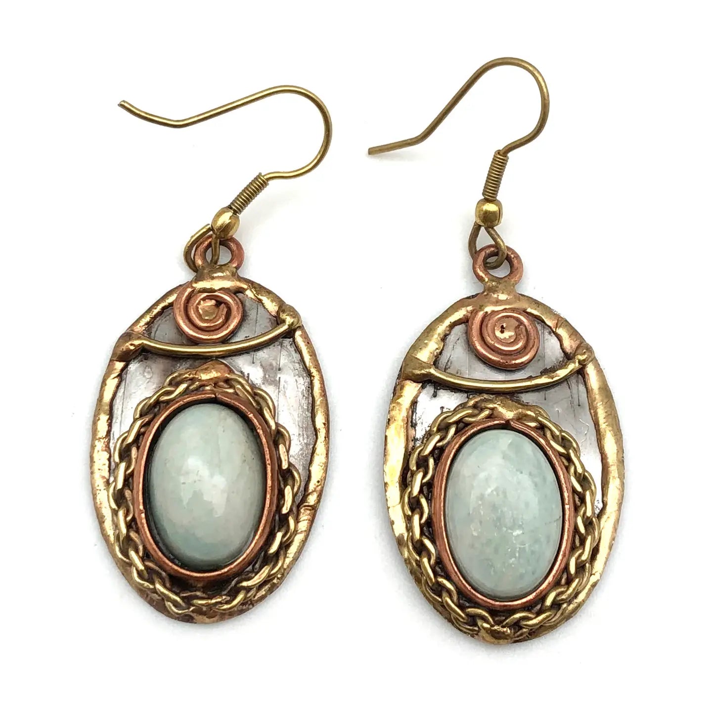 Mixed Metal Earrings